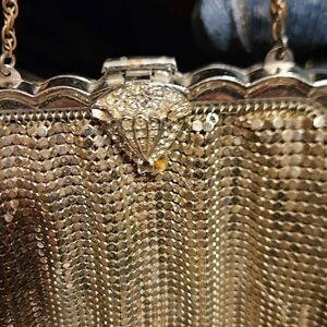 Elegant Silver Evening Bag